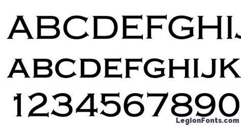 Copperplate Gothic Regular Font Download Free / LegionFonts