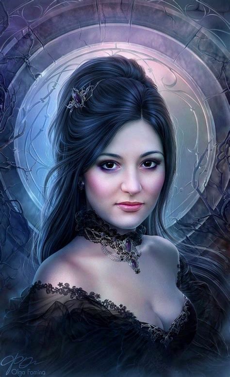 HELGA HELLEBORUS | Fantasy art women, Gothic fantasy art, Digital art girl