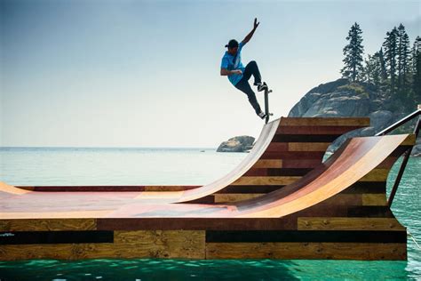 Floating Skateboard Ramp | Moss and Fog