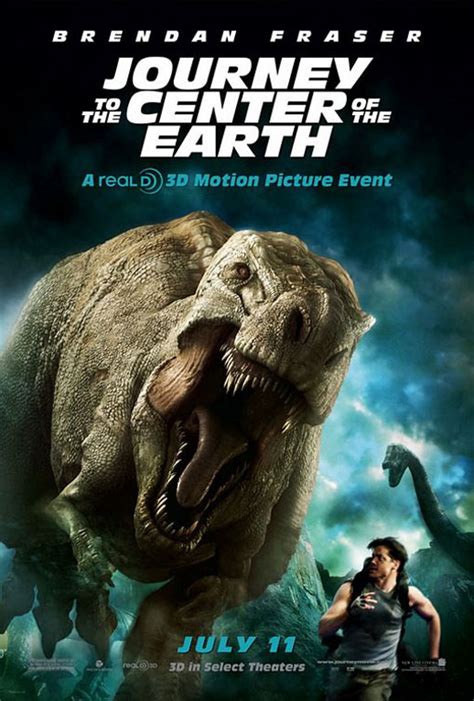 Journey to the Center of the Earth 3D (2008) Poster #1 - Trailer Addict