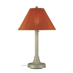 San Juan 34 inch Outdoor Table Lamp Bisque PLC-30115 | CozyDays