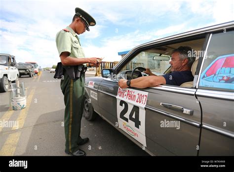 Chinese police car hi-res stock photography and images - Alamy