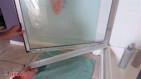 How To Replace Framed Shower Door Sweep | Webframes.org