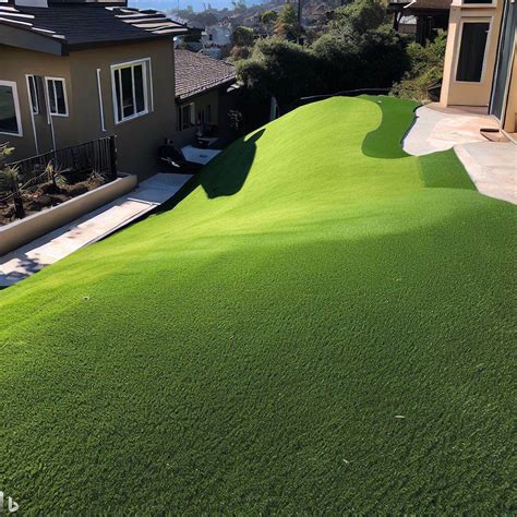 9 Steps to Install Artificial Grass on a Slight or Steep Slope