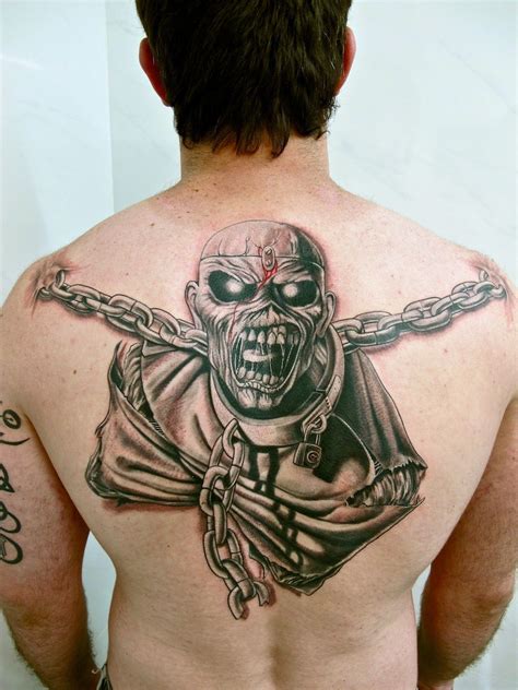 iron maiden eddie piece of mind tattoos - Google Search | Iron maiden tattoo, Metal tattoo, Body ...