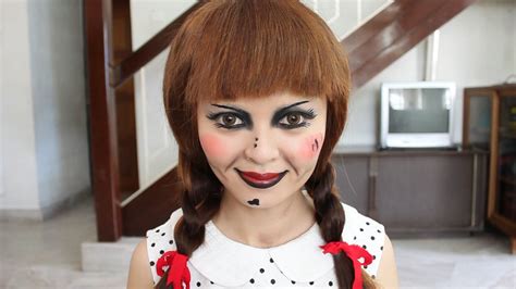 The Conjuring: Annabelle Doll Makeup Tutorial | Lynette Tee | Makeup ...