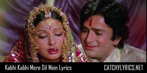 Kabhi Kabhi Song Lyrics