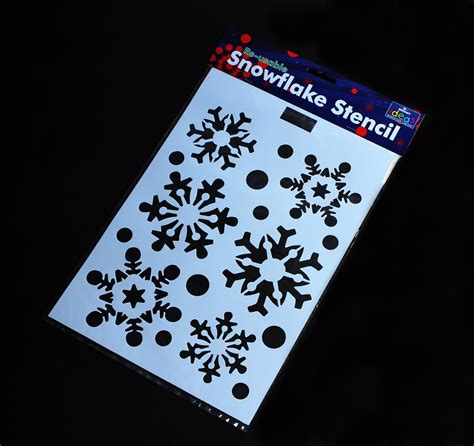 Snowflake Stencil - Reusable - Bright Ideas Crafts