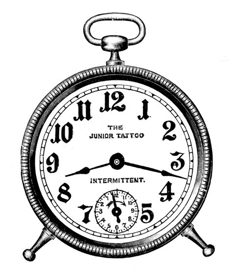 clipart vintage clock - Clip Art Library