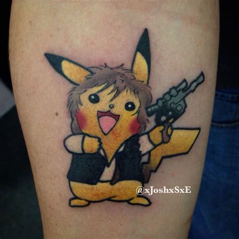 xjoshxsxe:pikachu-solo-starwars-starwarstattoo-pokemontattoo-pokemon ...