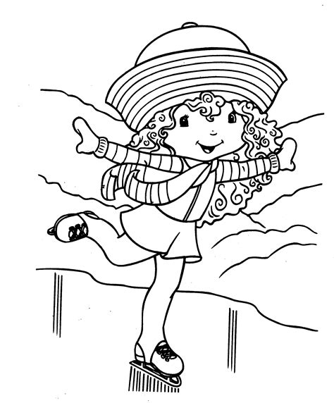 Free Printable Strawberry Shortcake Coloring Pages For Kids