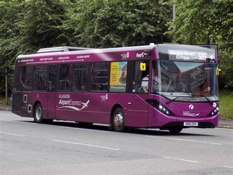 First Glasgow(Glasgow Airport Express) 67105 - SN16 OSO at… | Flickr