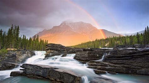 Rainbow Waterfall Wallpapers on WallpaperDog