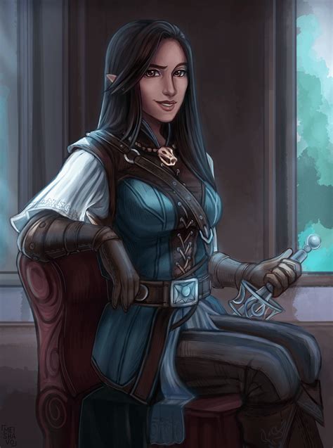 Camelia fan art : r/Pathfinder_Kingmaker