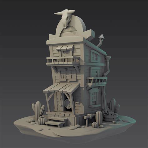 Environment Concept Art, Environment Design, 3d Building Models, Old ...