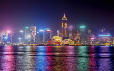 Hong Kong Skyline Wallpapers - Top Free Hong Kong Skyline Backgrounds ...