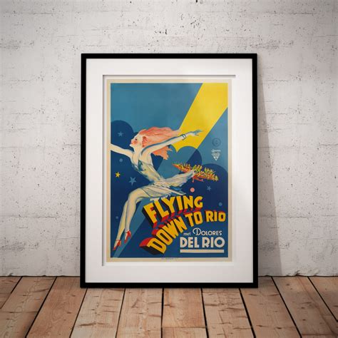 Flying Down to Rio | Vintage Movie Poster (1933) | Just Posters