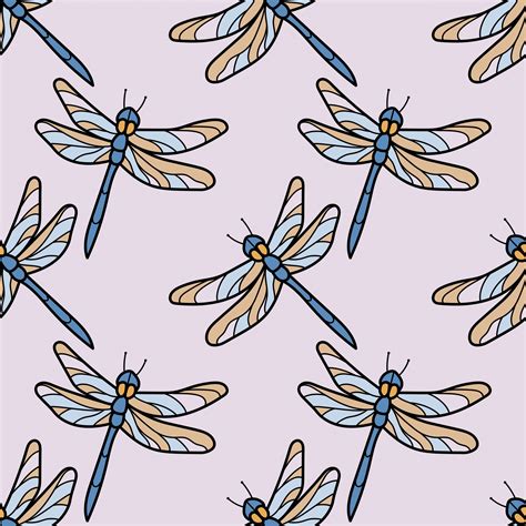 Dragonfly Background Pattern Free Stock Photo - Public Domain Pictures