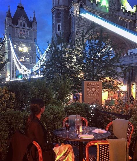 The Ivy Tower Bridge on Instagram: “Enjoy views of London lit up from our terrace - perfect for ...