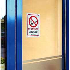 No Smoking Signs (UK) | Smoking Signs | Warning Safety Signs
