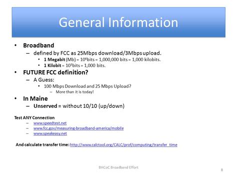 Internet & Broadband Access What we have and what are our options? Presented by Butler Smythe ...