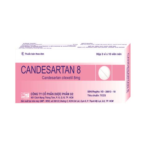 Uses of Candesartan Stada 8mg | Vinmec