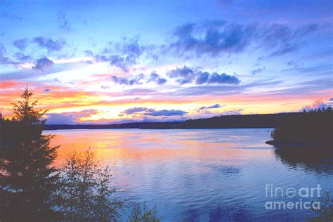 Puget Sound Sunset Photograph by Sean Griffin - Fine Art America