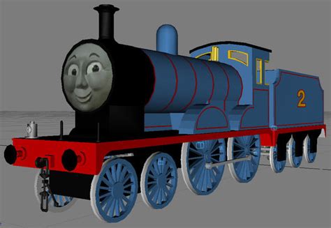 Edward the blue engine by bonjourmonami on DeviantArt