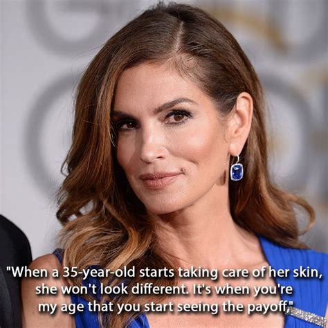 Cindy Crawford is now 50 and still looks great thanks to her nautral approach to skincare. (via ...