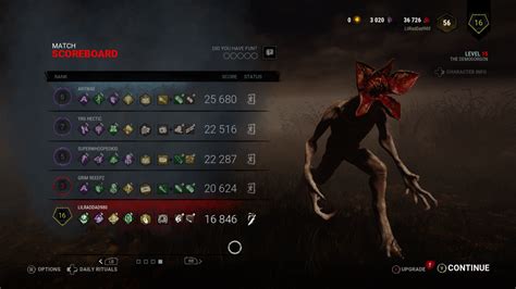 First match as demogorgon. I tried... : r/deadbydaylight