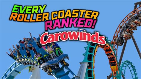 Carowinds Roller Coasters RANKED From Worst To Best! - YouTube