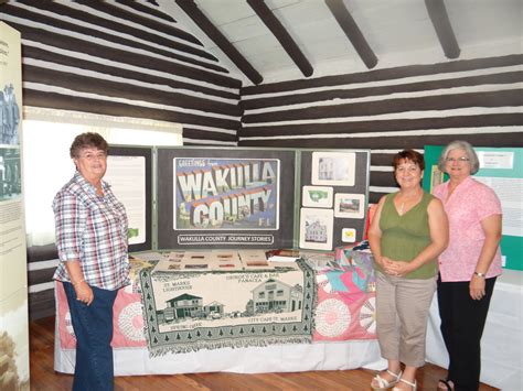 Wakulla Historical Society participated in The Pioneer Village Journey ...