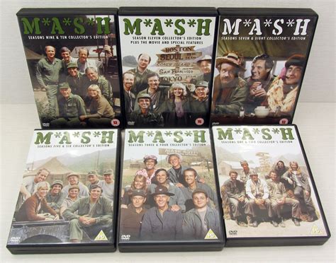 MASH Complete 1-11 Martinis and Medicine Collection DVD Box Set Complete 5039036036405 | eBay