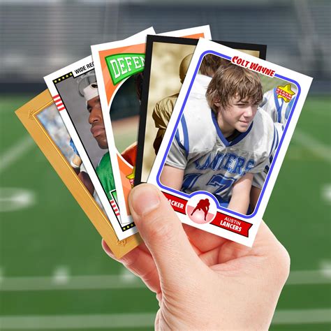 Make Your Own Football Card with Starr Cards