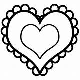 Valentine Heart Coloring Pages  Best For Kids sketch template