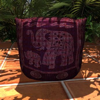 Second Life Marketplace - GoTC - Group SingleTone Elephant Cuddles Pillow