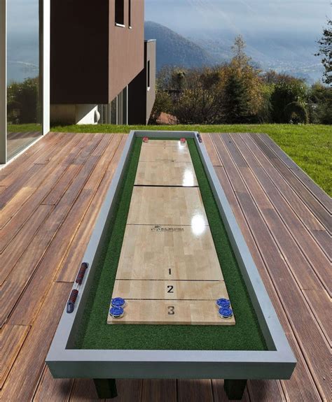 The South Beach Outdoor Shuffleboard Table – Robbies Billiards