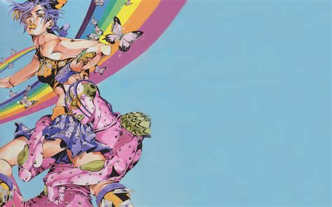 Wallpaper : JoJo's Bizarre Adventure, Jojo, Hirohiko Araki, anime, manga, Trish Una, JoJo's ...