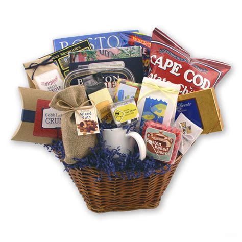 The Boston Common - Boston Gift Basket | Boston gifts, Themed gift ...