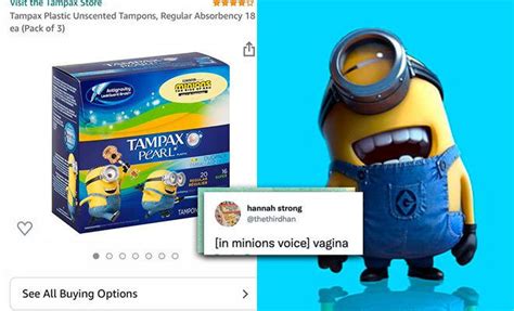 Amazon Sells Minion Tampons And Twitter Can't Stop Laughing