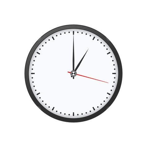 One O Clock Vector Icon, Clock, Icon, Vector PNG and Vector with Transparent Background for Free ...