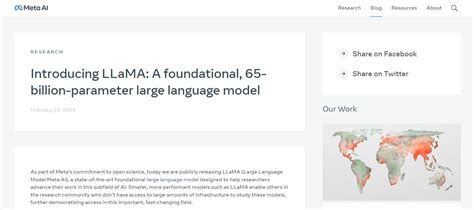 Meta Llama: Meta's group of large language models | AlternativeTo