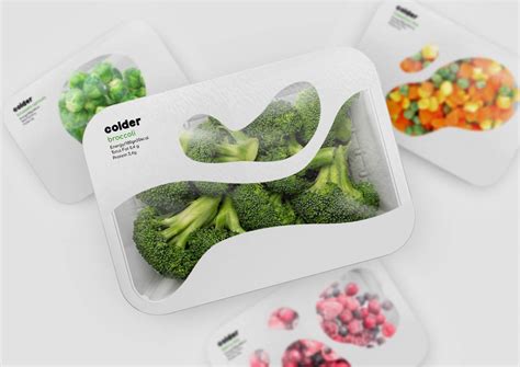 Colder - Frozen Food Packaging Design Concept by Maria Kazanova - World Brand Design Society