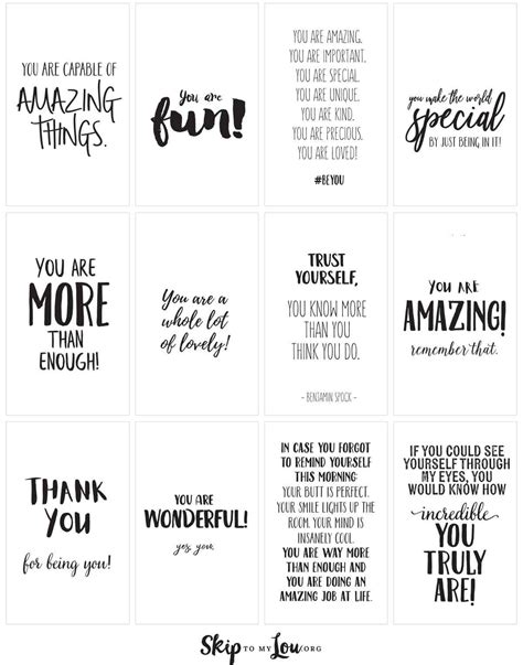 Printable Positive Affirmations - Printable Word Searches