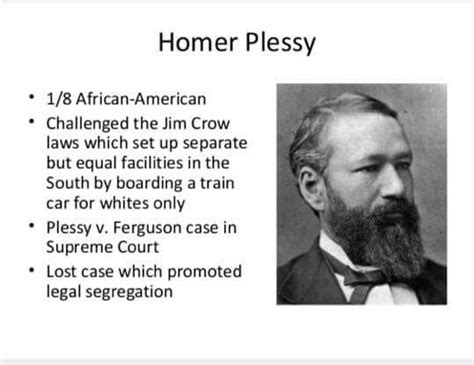 Plessy vs Ferguson | History lest we forgetttt... | Pinterest | Civil wars