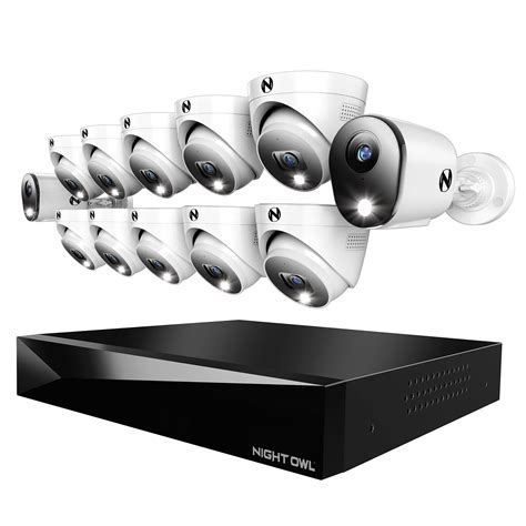 2-Way Audio 20 Channel DVR Security System with 2TB Hard Drive and 12 ...