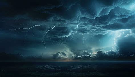 AI Generated Dark sky and clouds background, storm time, dark thunderstorm. 30206729 Stock Photo ...