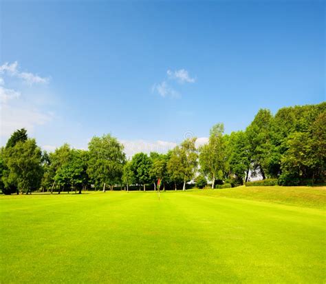 Golf field stock image. Image of nature, lifestyle, bright - 23349807