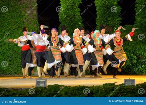 Serbian Dance Group Editorial Stock Photo - Image: 57669223