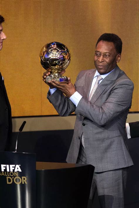 Pele actually has same number of Ballon d'Ors as Lionel Messi according ...